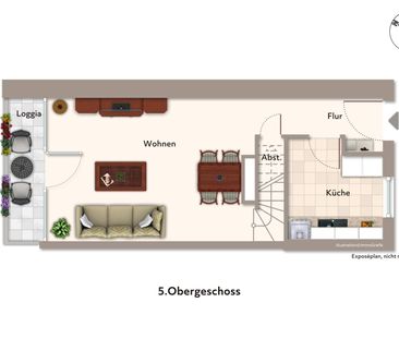 Wundervolle Maisonettewohnung am Hassel! - Photo 1