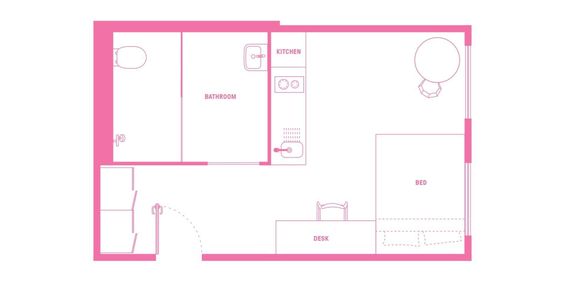 Ultra Studio, Double Bed - Photo 3