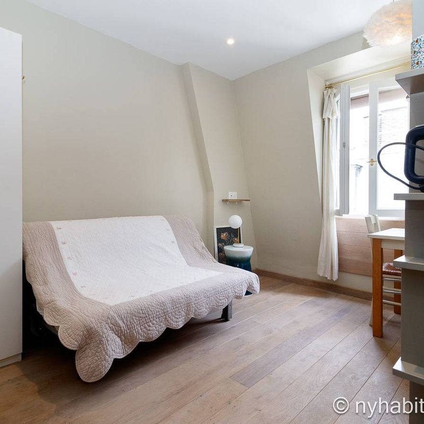 Logement à Paris, Location meublée - Studio T1 - Parc Monceau, Batignolles - Ternes (PA-4838) - Photo 1