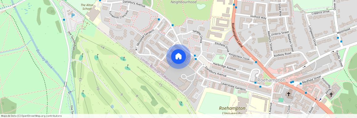 Danebury Avenue, Roehampton, London, SW15