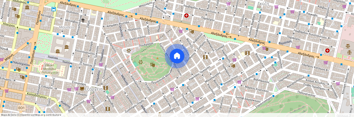 Μπενάκη Εμμανουήλ 154, 114 73 Αθήνα, Νεάπολη Εξαρχείων (Αθήνα - Κέντρο)