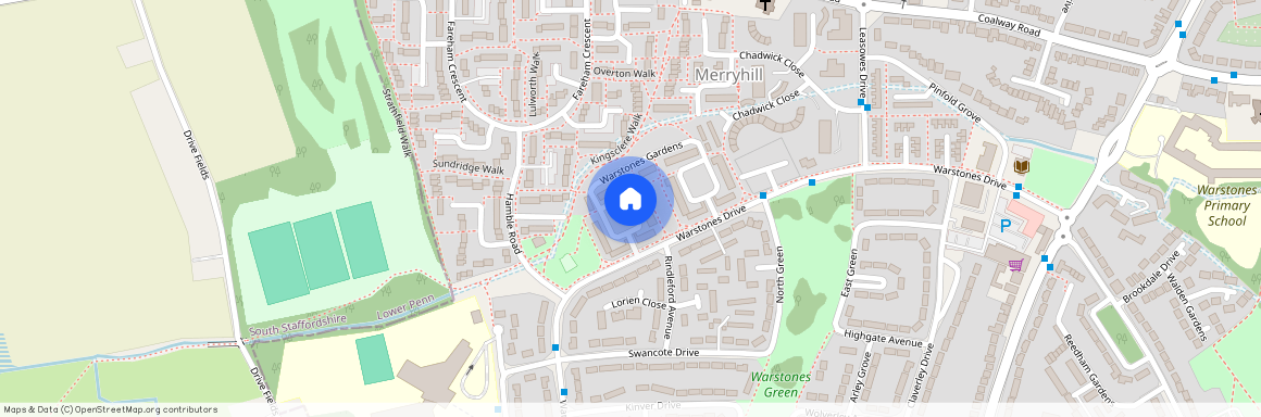 Glade Gardens, Warstones, Wolverhampton