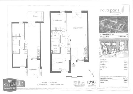 Location Appartement 3 pièces 63m² VILLENAVE D ORNON 33140 - Photo 4