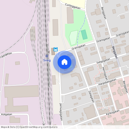 Sveg, Jämtland, Härjedalen, Järnvägsgatan 20