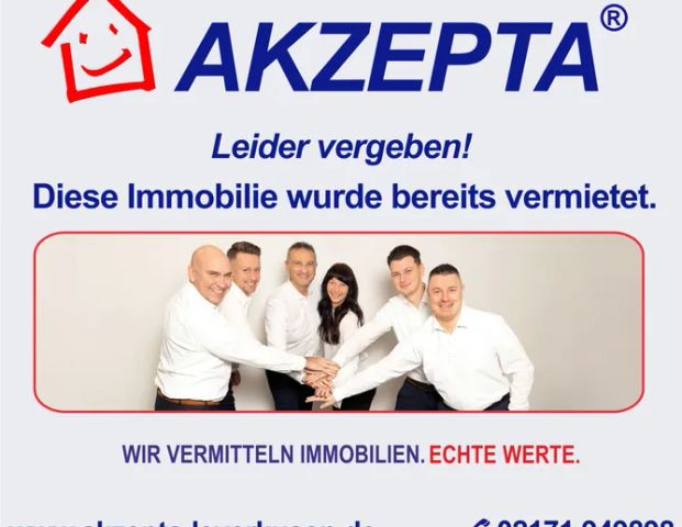 Großer Balkon mit bezugsfreier 3-Zimmerwohnung in Leverkusen-Opladen! - Foto 1