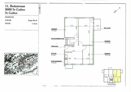 3.5 Zimmer, 68 m², EG - Photo 5