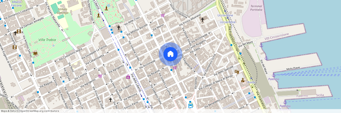 Via Ugo Bassi, 55, Palermo, Sicily 90139