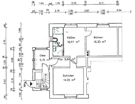 Eine komfortable 2-Raum-Wohnung in Gröbers zwischen Halle und Leipzig! - Foto 1