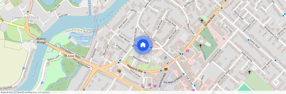 KT1, Walton On Thames