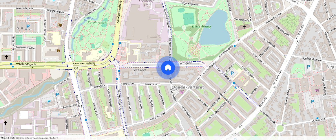 Samsøgade **, 1. th., Aalborg