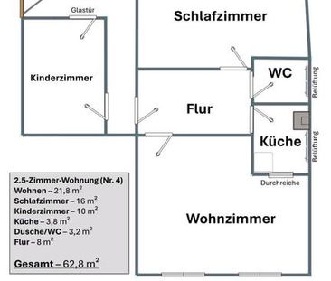 2.5 zimmer wohnung - Photo 1