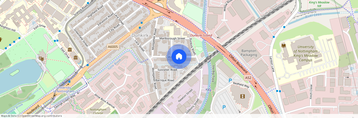 Bright & Lovely-bedroom House // Claude Street, NG7