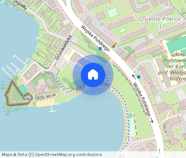 Apartament na Wynajem nad jeziorem ul. Pułaskiego - Zdjęcie 1