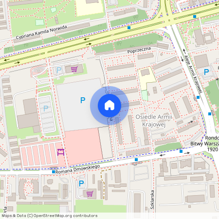 ul. Poprzeczna, Piotrków Trybunalski, łódzkie