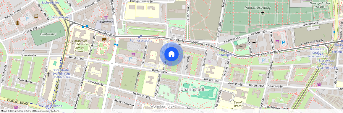 Dürerstr. 61, 01307 Dresden OT Johannstadt-Süd