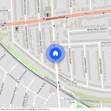 St. Werburghs Road, Park Brow, M21