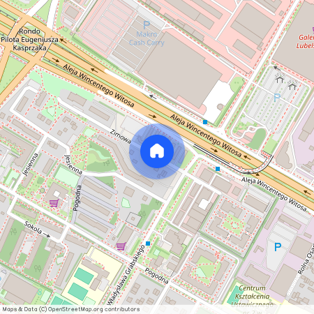 ul. Zimowa, Bronowice, Lublin, lubelskie