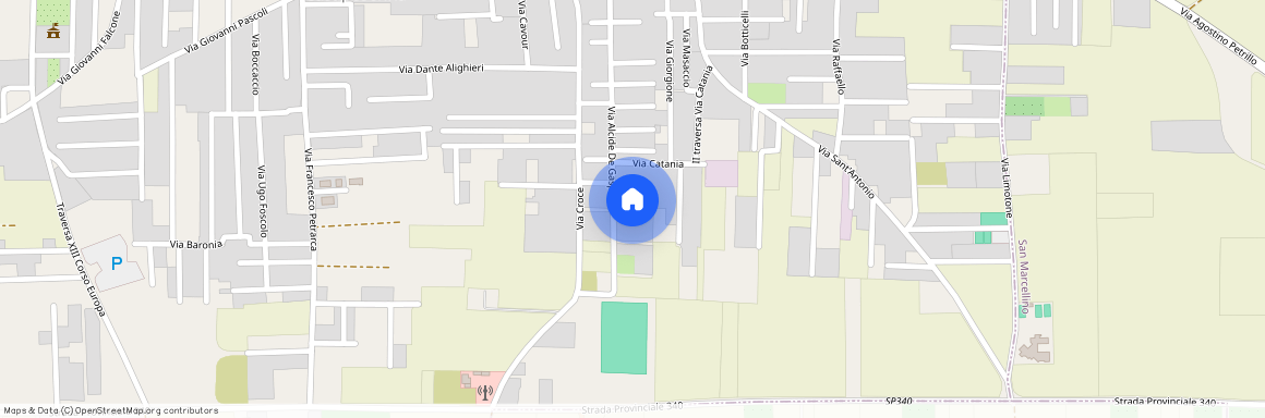 Casapesenna, Via De Gasperi