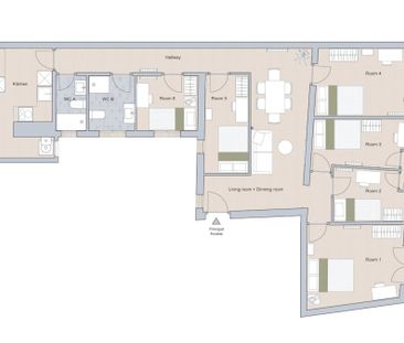 Spacious, bright room with double bed in central Madrid - Photo 3