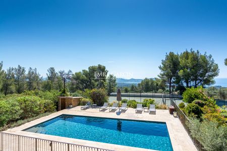 Villa à louer à La Ciotat, vue mer, tennis - Photo 4