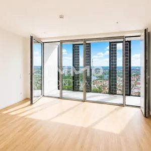 DC2 Tower: 43. Etage - Erstbezug mit 14m2 Loggia - Stilvolle 2-Zimmer-Wohnung - Foto 2