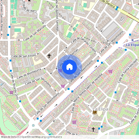 Calle de Francisco Huesca, Madrid, Community of Madrid 28017