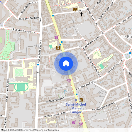 Toulouse (31400), TOULOUSE / SAINT-MICHEL - T3 de 67, 73m² avec terrasse, garage et cave