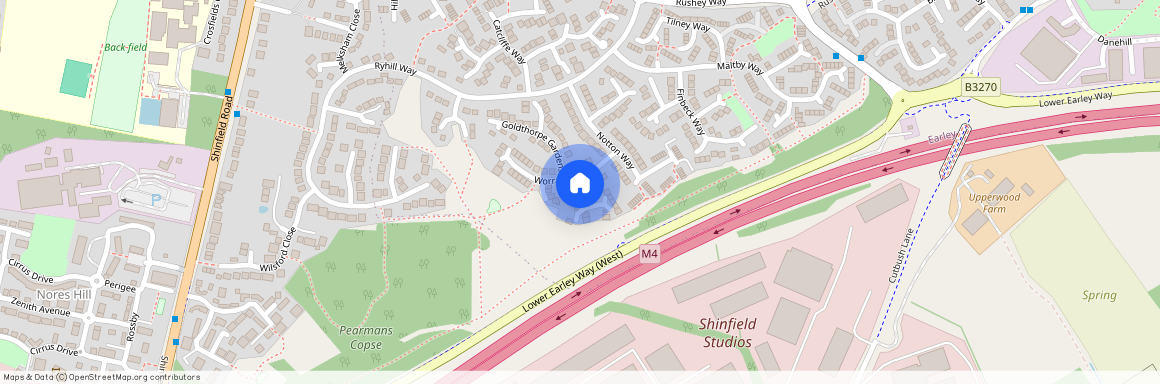 Tickhill Close, Lower Earley, Reading, RG6