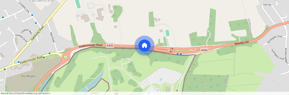 Kidderminster Road, Bewdley, Worcestershire, DY12