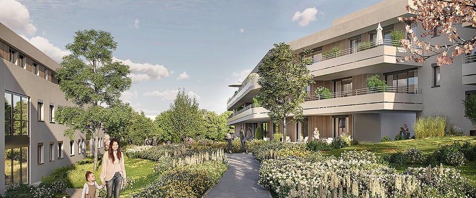 3,5 - Zimmer Penthouse Wohnung "Neubau" mit Aufzug und Terrasse C27 - Foto 1