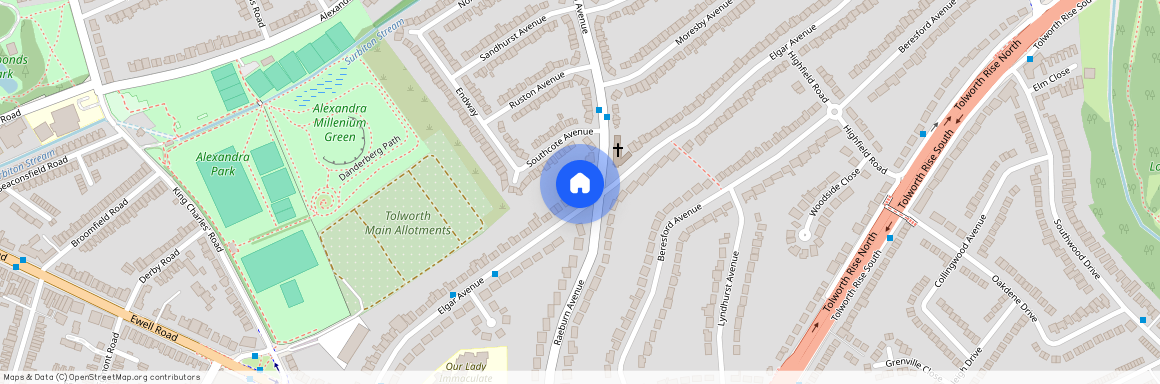 Elgar Avenue, Surbiton KT5