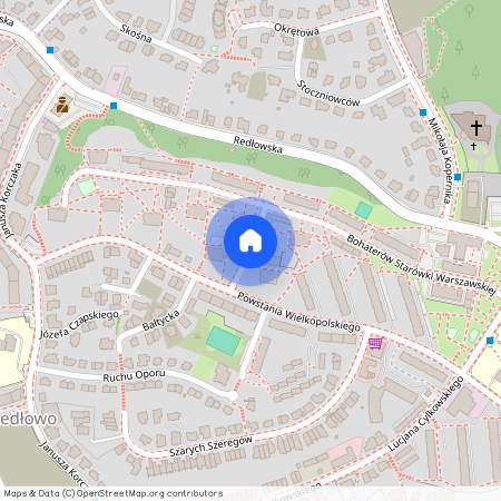 ul. Zbigniewa Herberta, Redłowo, Gdynia, pomorskie