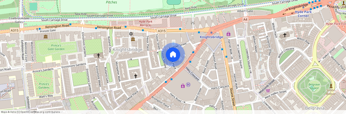 Lancelot Place, Knightsbridge, London, SW7