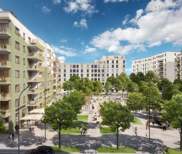 Neubau: 2-Zimmer-Wohnung mit Balkon - Foto 1