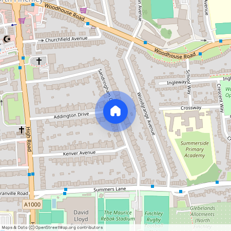 Sandringham Gardens, Finchley N12, London