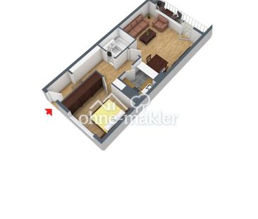 2 Zimmer Whg. in gepflegtem MFH + (falls gewünscht) Pkw Stellplatz - Foto 4