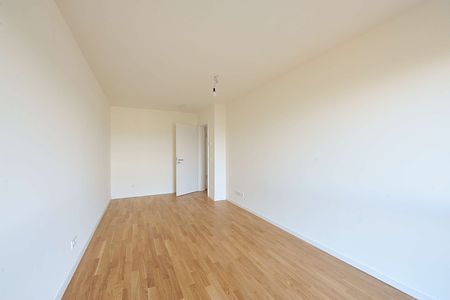 Barrierefrei! KfW 40-Neubau-Wohnung mit EBK, Balkon, Echtholzparkett, Fahrstuhl, Tiefgarage - Foto 5