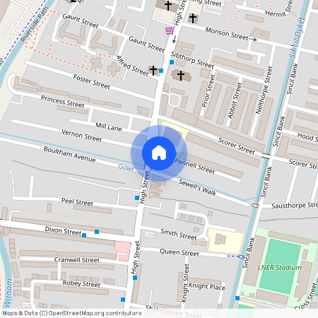 at Lincoln, 406a, High Street LN5