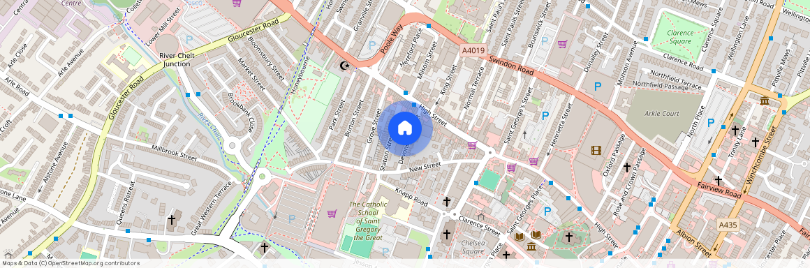 Devonshire Street, Lower High Street, Cheltenham, GL50