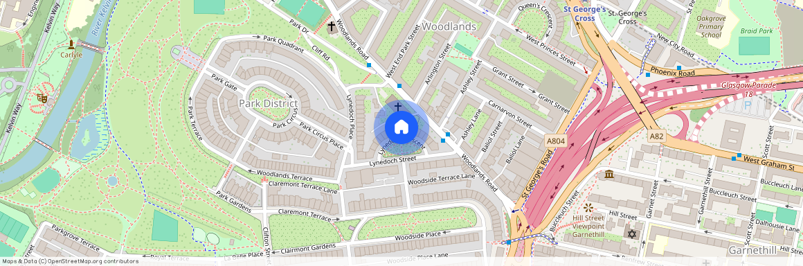 Lynedoch Cres, Glasgow G3 6EQ, United Kingdom