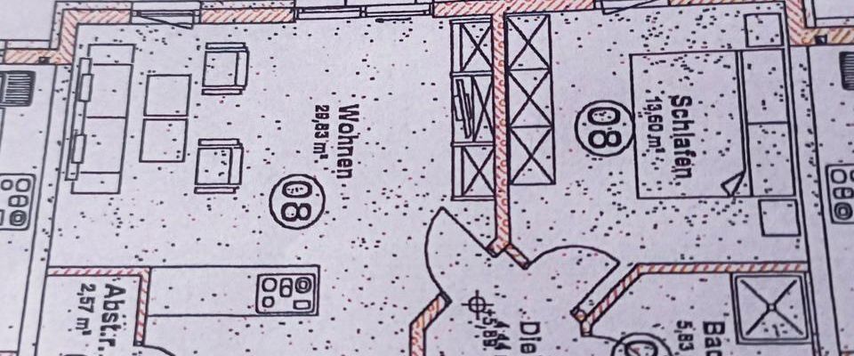 2 Zimmerwohnung, 60 m² incl. Balkon, Kfw 40 - Foto 1