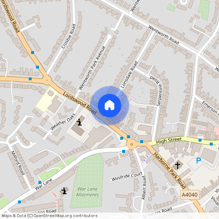 Lonsdale Square, 8 Lonsdale Road, Harborne, Birmingham, B17 9RA