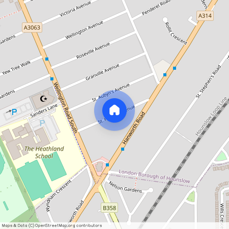 St. Heliers Avenue, Hounslow, TW3