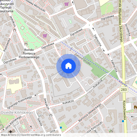 ul. Jasna, Centrum, Zielona Góra, lubuskie