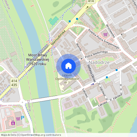 ul. Licealna, Nadodrze, Opole, opolskie