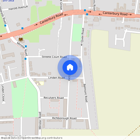 Victoria Avenue, Westgate-On-Sea, Kent, CT8