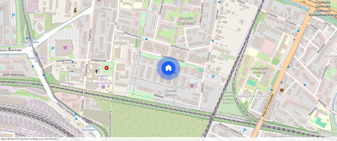 Kraków Prądnik Biały, Żabiniec