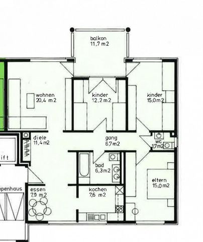 Luminous family apartment in a quiet location - Foto 5