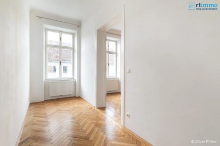 SCHÖNE HELLE 2 ZIMMER ALTBAUWOHNUNG mit kleinem GARTEN IM HOF - Foto 4