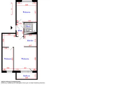 3-Raum-Wohnung mit Balkon und Aufzug - Photo 3